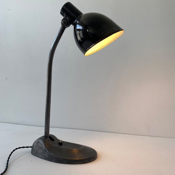 Image 1 of VINTAGE BAUHAUS INDUSTRIËLE BUREAULAMP