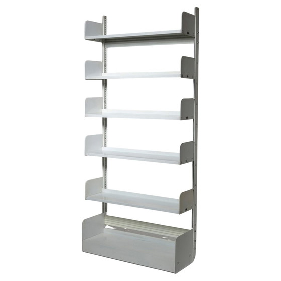 Lips Vago Mid Century Congresso Sistema di scaffalature in metallo 1960 – Librerie, polished steel (photo 2 of 26)