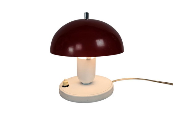 Image 1 of Nordiska - Space Age - Champignon - Lampe de table - Métal - Suède - Années 60
