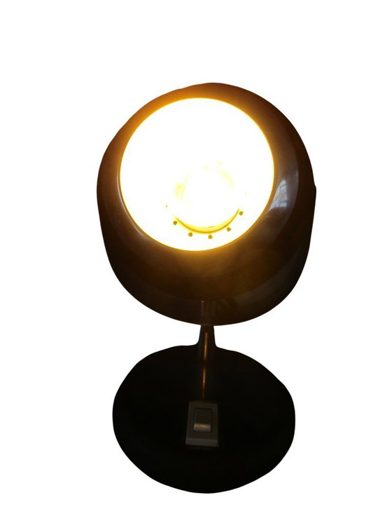 Image 1 of Vintage Space Age "Eyeball" table lamp.