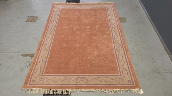 Image 1 of Alfombra oriental moderna y contemporánea de lana hecha a mano, 227x323cm.