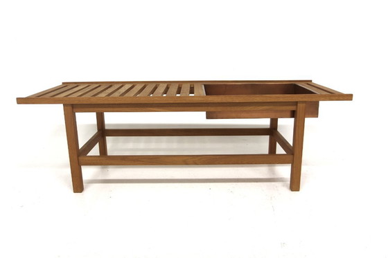 Image 1 of Scandinavian oak bench, Sweden, 1960