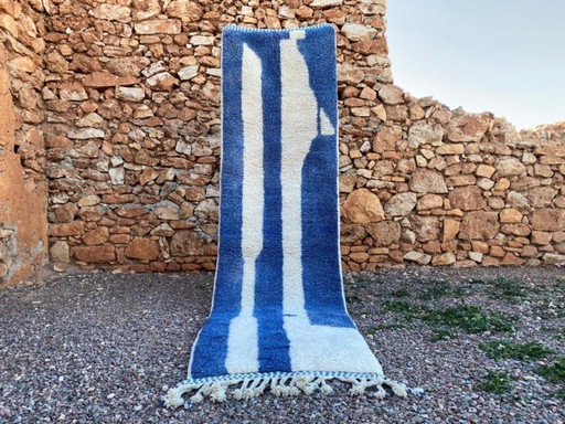 Handmade runner rug 300cm x 70cm