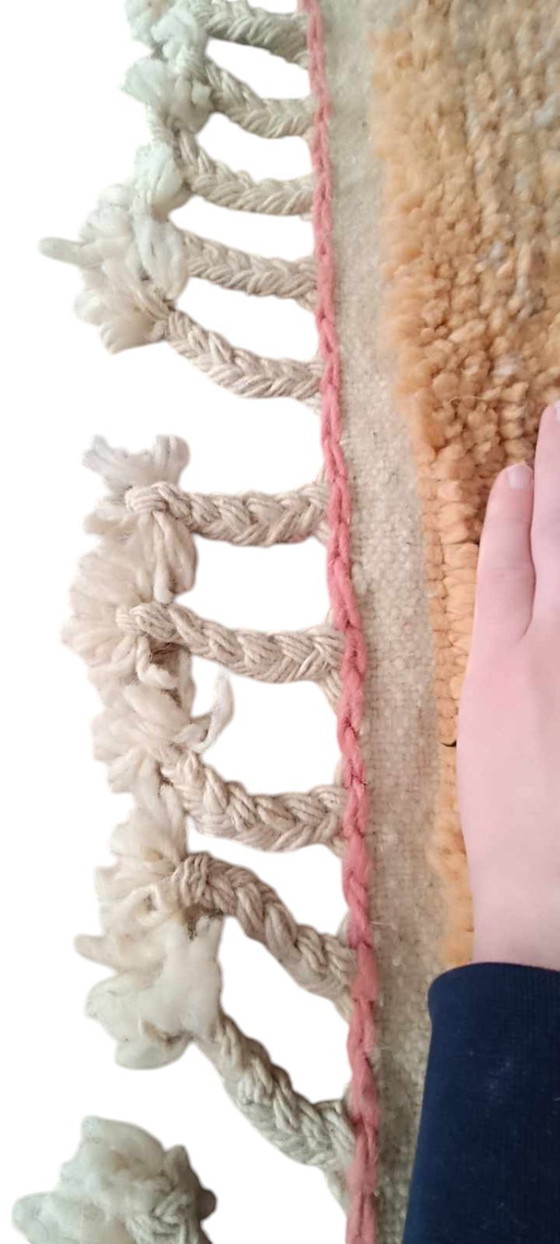 Image 1 of Berber carpet rug new wool moroccan Carpet - 274 x 150 cm 260 x 210 m Type B9