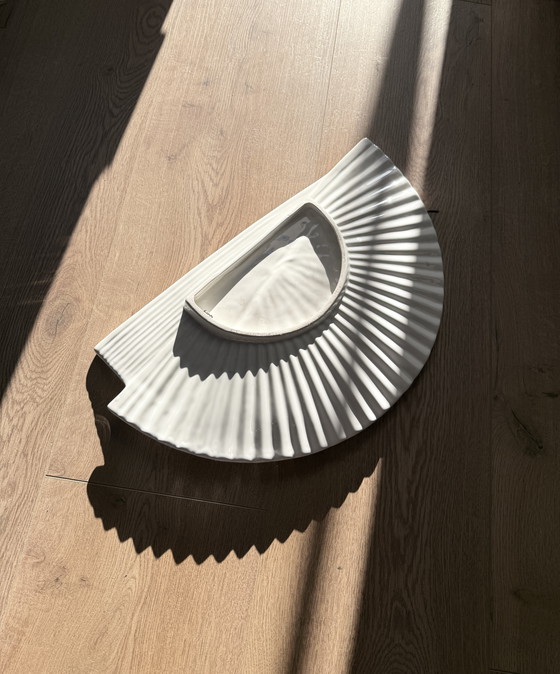 Bosa Ceramiche Shell – sculptural design bowl – white & gold – Decorative Objects (photo 6 of 8)