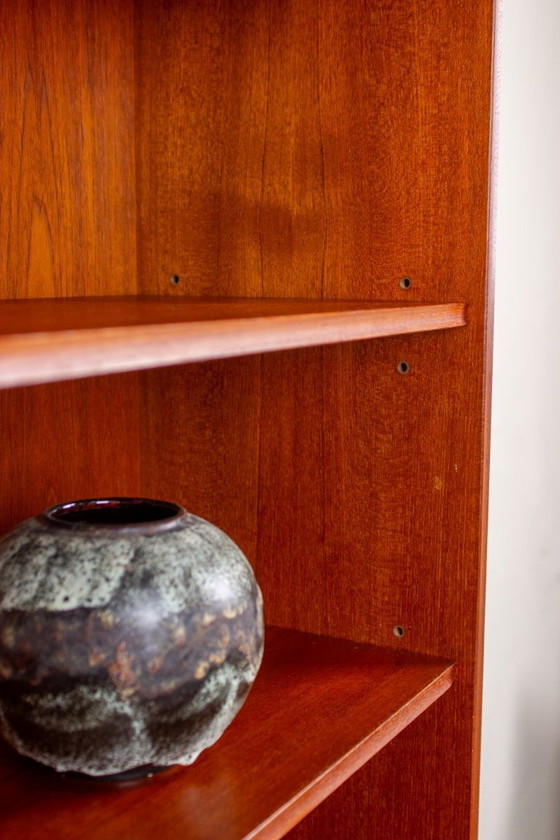 Image 1 of Vintage teak bookcase, highboard, sideboard, Mid Century Danish