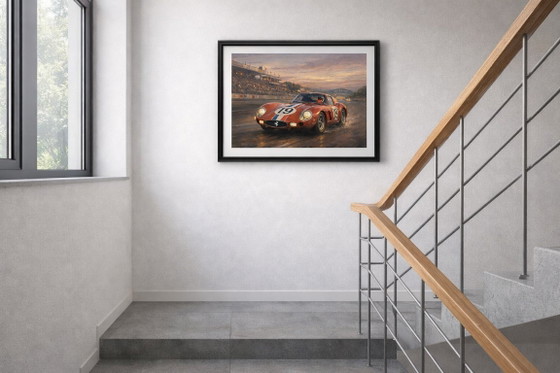 Ferrari 250 GTO (Chassis #3705GT) Mit Startnummer #19 Pierre Noblet Und Jean - Ferrari - 250 GTO – Kunstdrucke (photo 5 of 7)