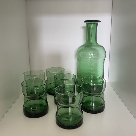 Image 1 of Italiaanse glazen bubbelservice