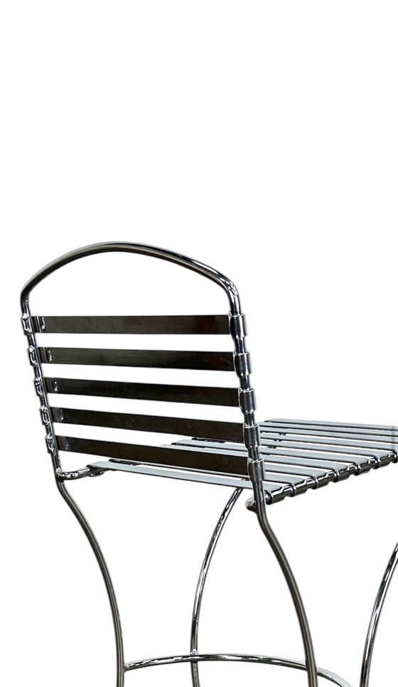 Image 1 of 2 x sgabelli da bar cromati vintage