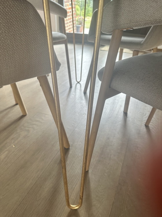 Handgemaakte Maximalistische Eettafel – Frida Kahlo Inspired – Ø140 cm – Mdf, Wood (photo 6 of 7)