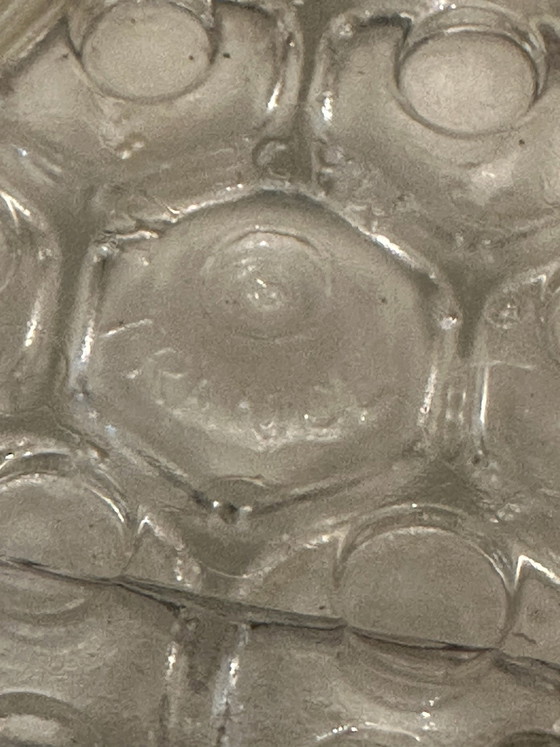 Molded Glass Flower Frog - 19 Holes 1950s – Vases (photo 10 of 13)