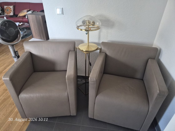 2-seater and 2 armchairs made of leather Cor – Sofas (photo 9 of 9)