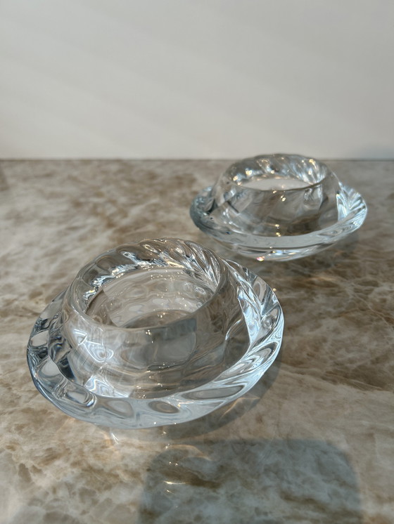 Image 1 of Dos candelabros capriola Holmegaard/Royal Copenhagen