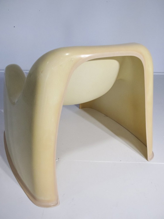 Image 1 of Artemide Toga-stoel van Sergio Mazza / Gebroken wit / Patent aangevraagd