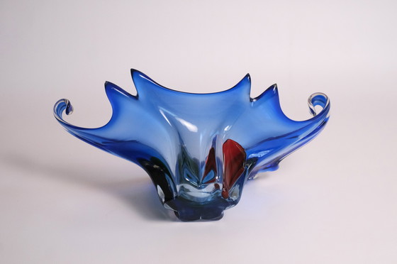 Image 1 of Bol Murano bleu cobalt