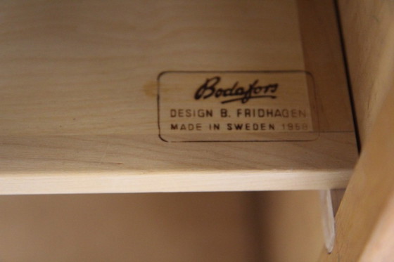 Bookcase "Librett", Bertil Fridhagen, Bodafors, Sweden, 1960 – Wood (photo 7 of 7)