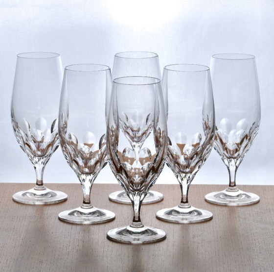 Image 1 of 6 grandi calici da champagne in cristallo Royal Gorham