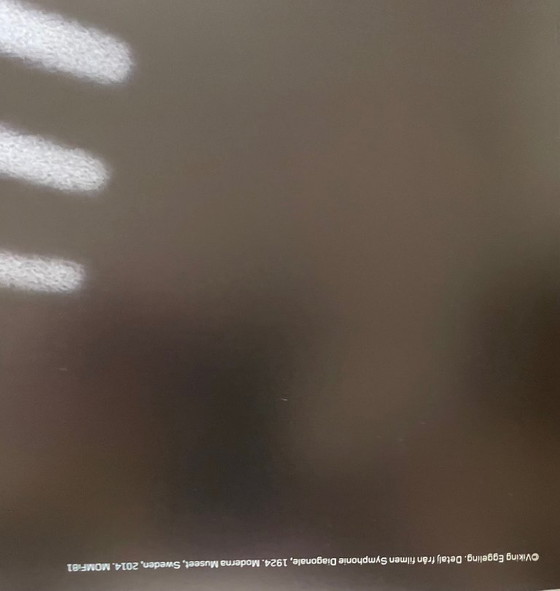 Image 1 of Viking Eggeling, Symphonie Diagonale, 1924, Copyright Viking Eggeling 2014, Gedrukt in Zweden