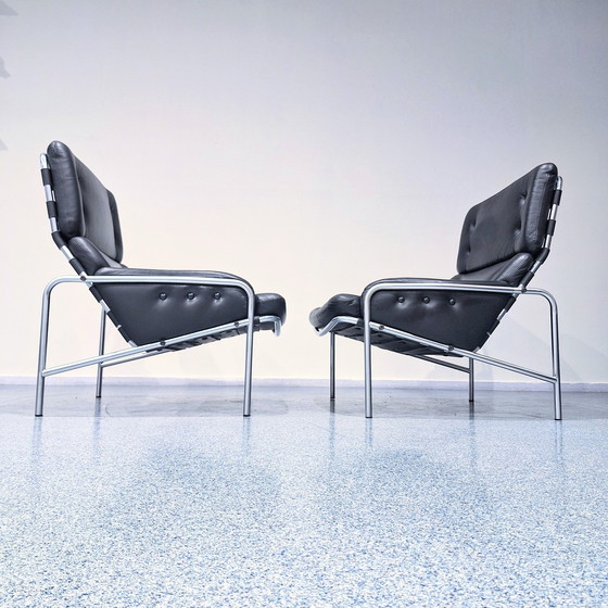 Image 1 of Ensemble de 2 chaises Nagoya SZ09 par Martin Visser pour Spectrum Years '1974
