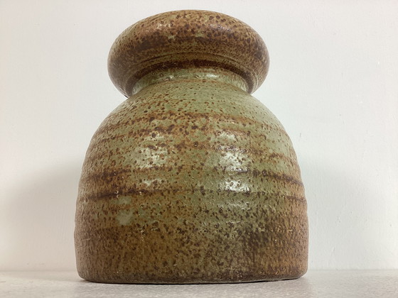 Image 1 of Vintage Mobach Piet Knepper keramieken pot bloempot 