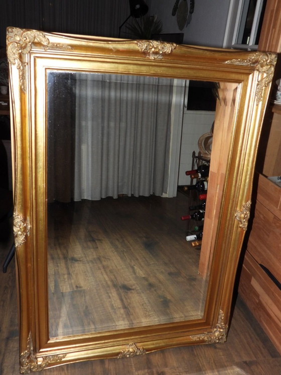 Specchio da parete dorato – Vetro, Legno (photo 9 of 12)