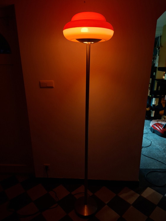 Image 1 of Rara lampada da terra vintage in stile spaziale