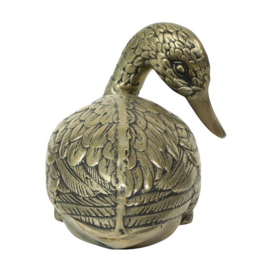 Image 1 of Duck Silver-plated Brass Mauro Manetti Style