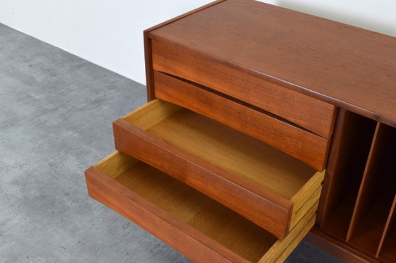 Image 1 of Mid-Century Teak Hi-Fi Sideboard Ulvö by Erik Wørts for Ikea, 1960s.