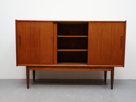 Image 1 of Meuble mural danois en teck 1960