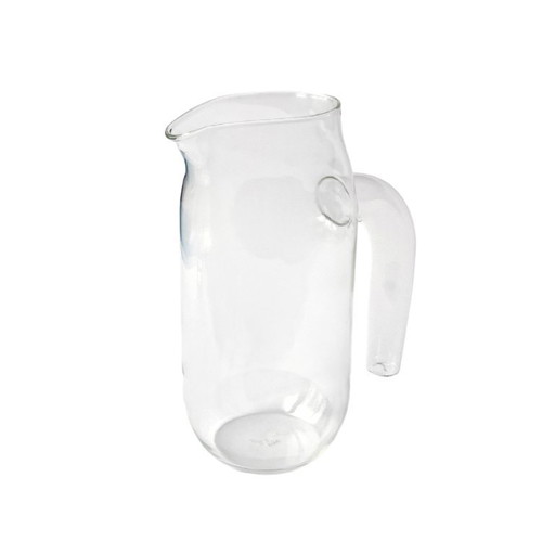 Diseño danés - Jarra de cristal HAY Jochen Holz L transparente