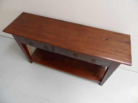 Antieke Spaanse Sidetable – Bijzettafels, Wood (photo 3 of 14)