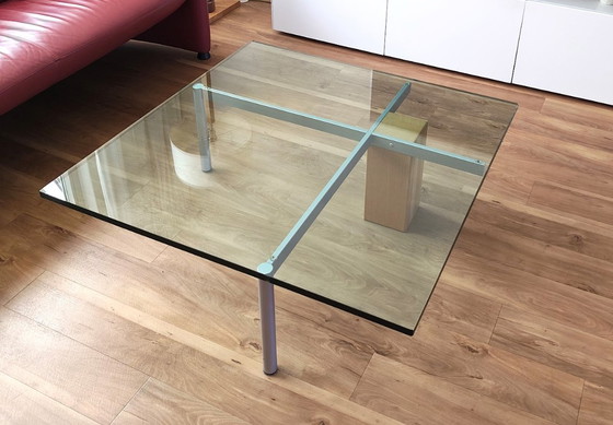 Mesa de centro KW1, Metaform Hank Kwint – Mesas de centro, Glass, Metal (photo 5 of 7)