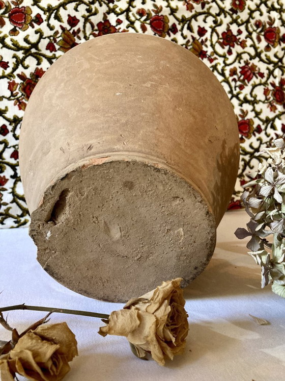 Image 1 of Gargoulette en terre cuite émaillée jaune