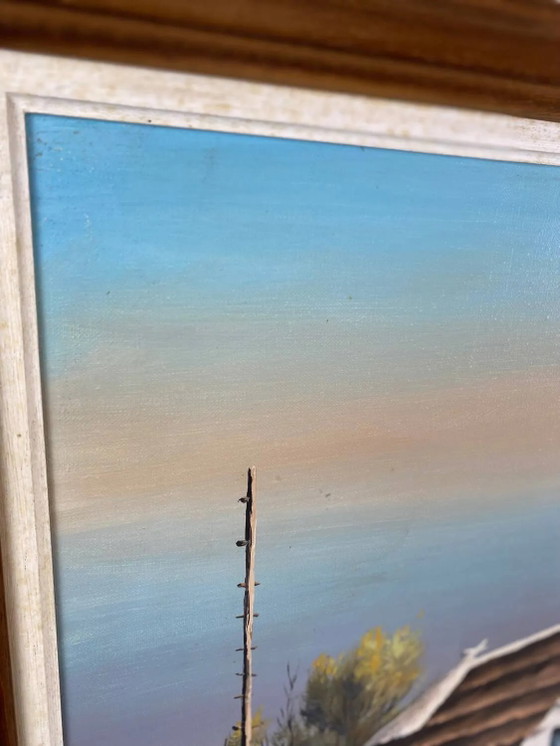 Wärterhütten von Jean Marignan – Gemälde & Zeichnungen, Canvas, Vintage (photo 8 of 14)