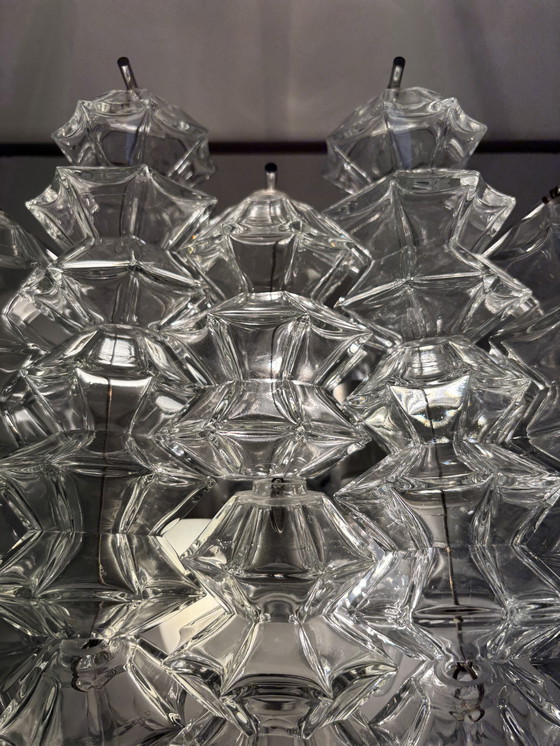 Image 1 of Iconic J.T. Kalmar "Pagoda" Chandelier A Masterpiece of Austrian Design from the 1960s