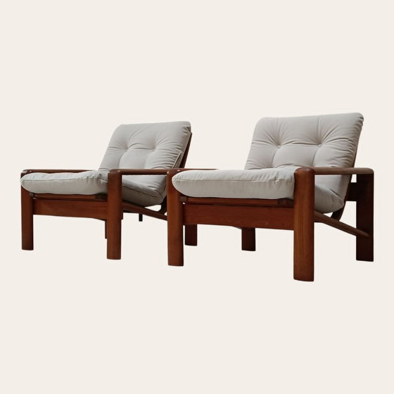 Image 1 of Mid - Century armchairs