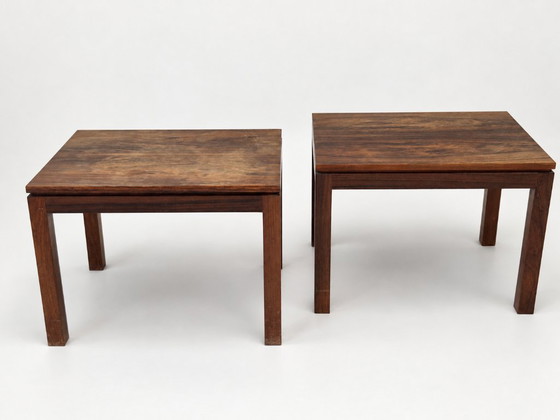 Side tables in rosewood, Denmark, 1960s, set of 2 (photo 7 of 20)