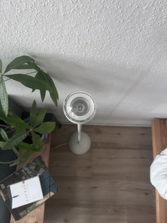 Image 1 of Lampe de sol IKEA Väster vintage | Conception de l’ère spatiale des années 90 | Knut et Marianne Hagberg | Réglable en hauteur