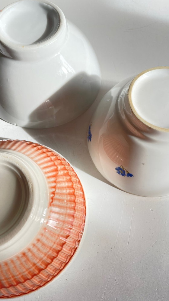 Image 1 of Vintage Ceramic Blueberry Bowls