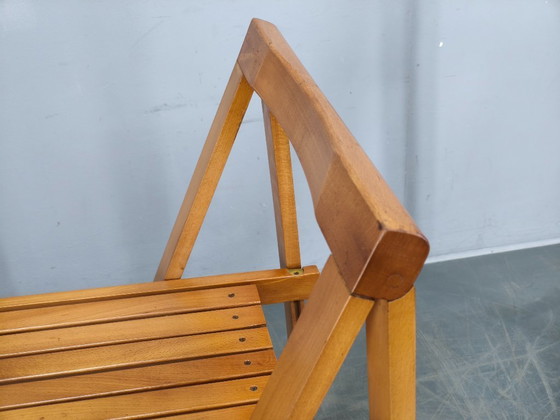 Image 1 of Ensemble de 4 chaises pliantes Trieste d'Aldo Jacober pour Alberto Bazzani