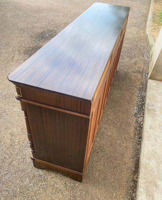 Image 1 of Louis Philippe style mahogany sideboard