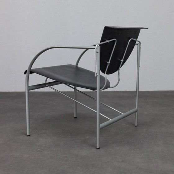 Image 1 of Coppia di poltrone in pelle Kokatu di M.A. Cigan per Akaba, Spagna, anni '80