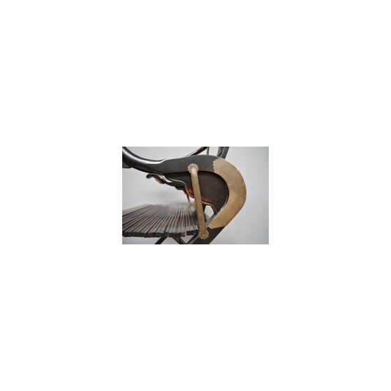 Image 1 of Pair of vintage folding thrones, 1920s