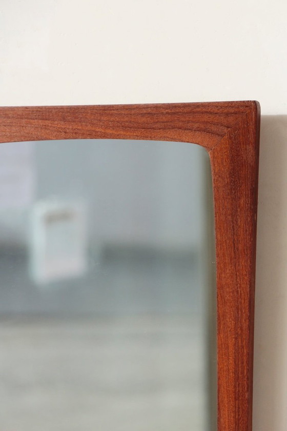 Image 1 of Rectangular teak mirror - Vintage - 03.05.24.02
