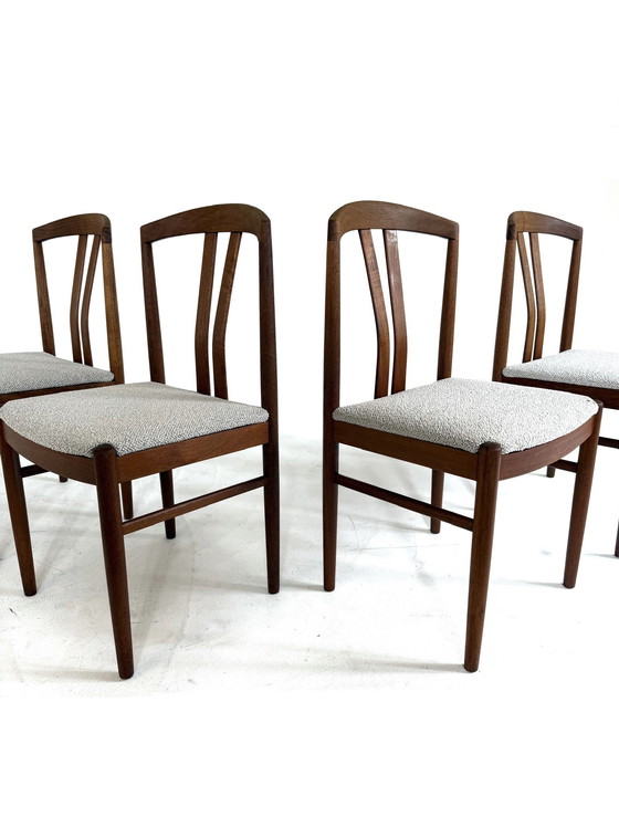 Image 1 of 4x vintage dining chair, Carl Ekstrom, Albin Johansson & søner '60