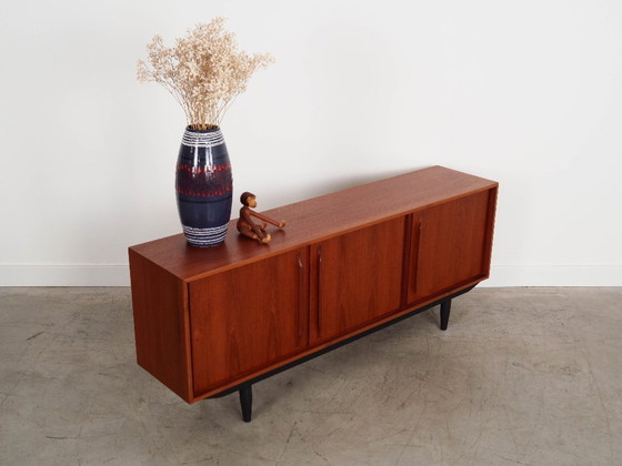 Image 1 of Sideboard aus Teakholz, dänisches Design, 1960er Jahre, hergestellt in Dänemark