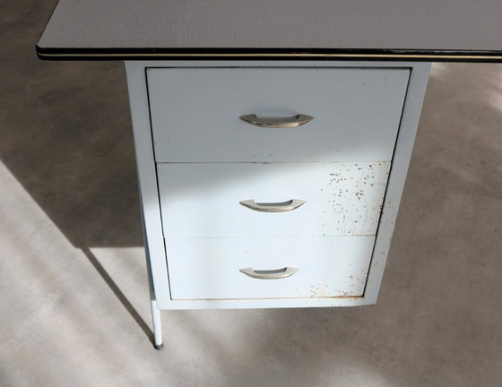 Image 1 of Scrivania industriale vintage