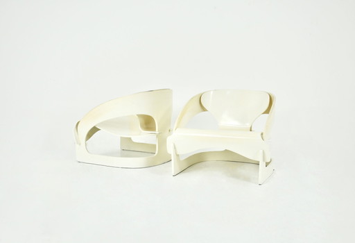 Modell 4801 Sessel von Joe Colombo für Kartell, 1960er Jahre, 2 Stück