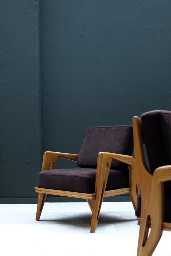 Image 1 of Set di due poltrone di FRANCO CAMPO & CARLO GRAFFI