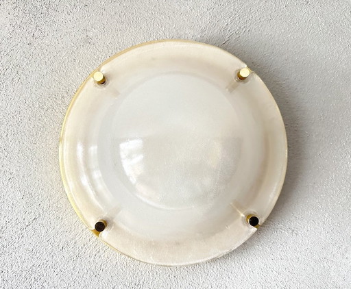 Vintage Glashütte Limburg lamp